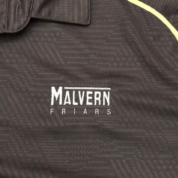 Under Armour Golf Polo Dark Gray Mens XL Malvern Friars Short Sleeve Shirt - Picture 2 of 10